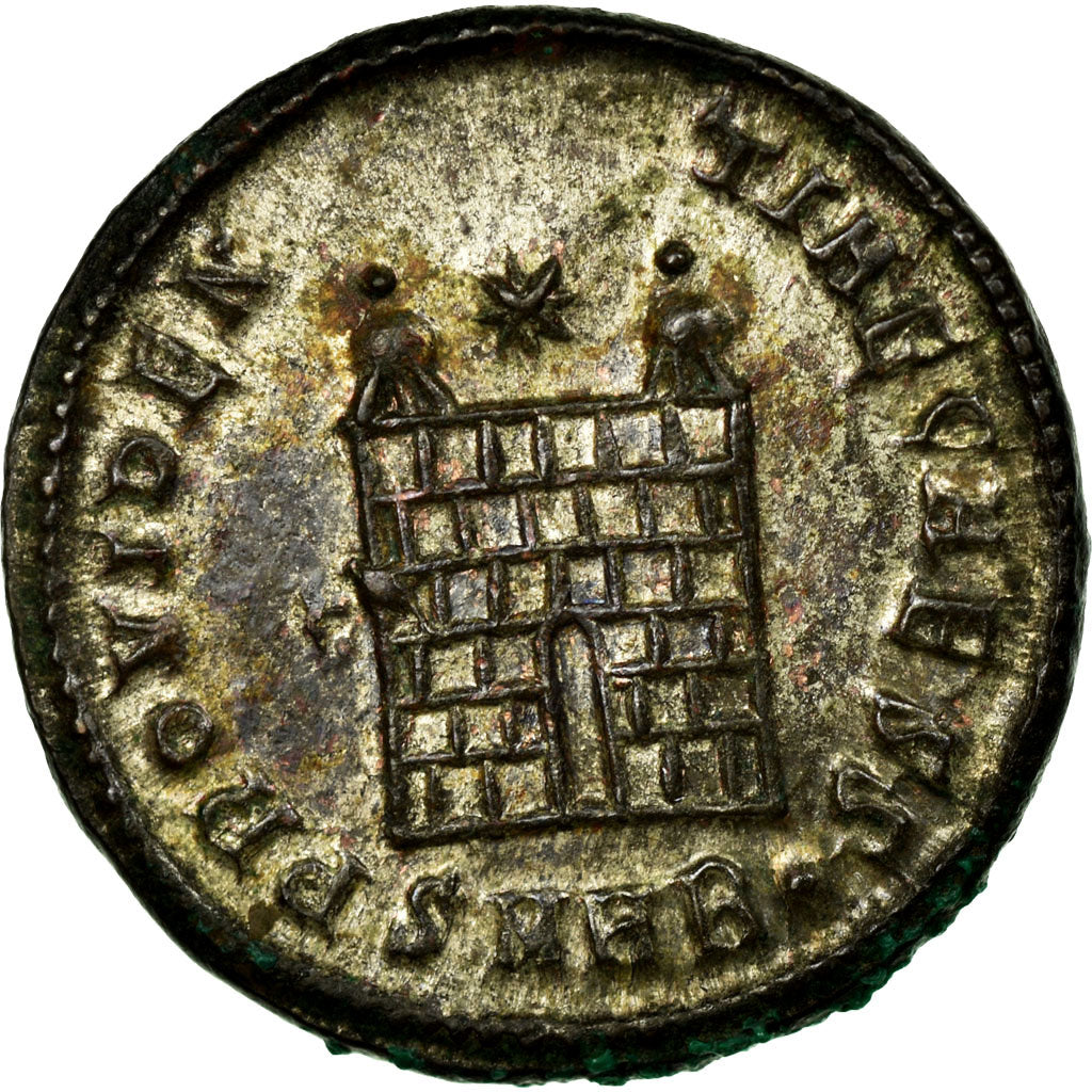 Constantine II, Nummus, Heraclea, Copper, AU(55-58), Cohen:164