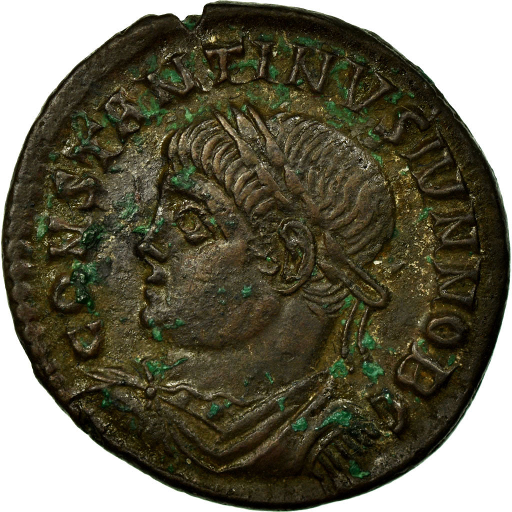 Constantine II, Nummus, Arles, Kupfer, SS+, Cohen:165