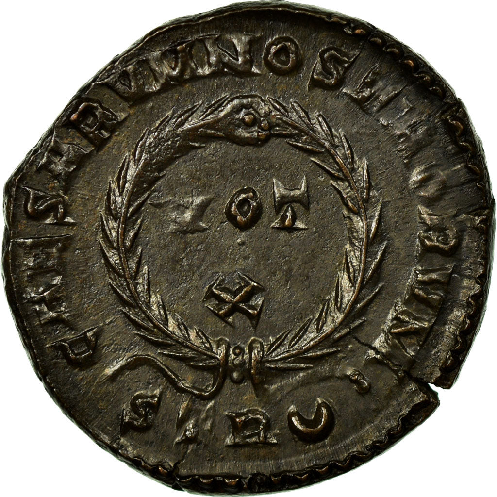 Constantin II, Nummus, Trèves, Cuivre, SUP, Cohen:38