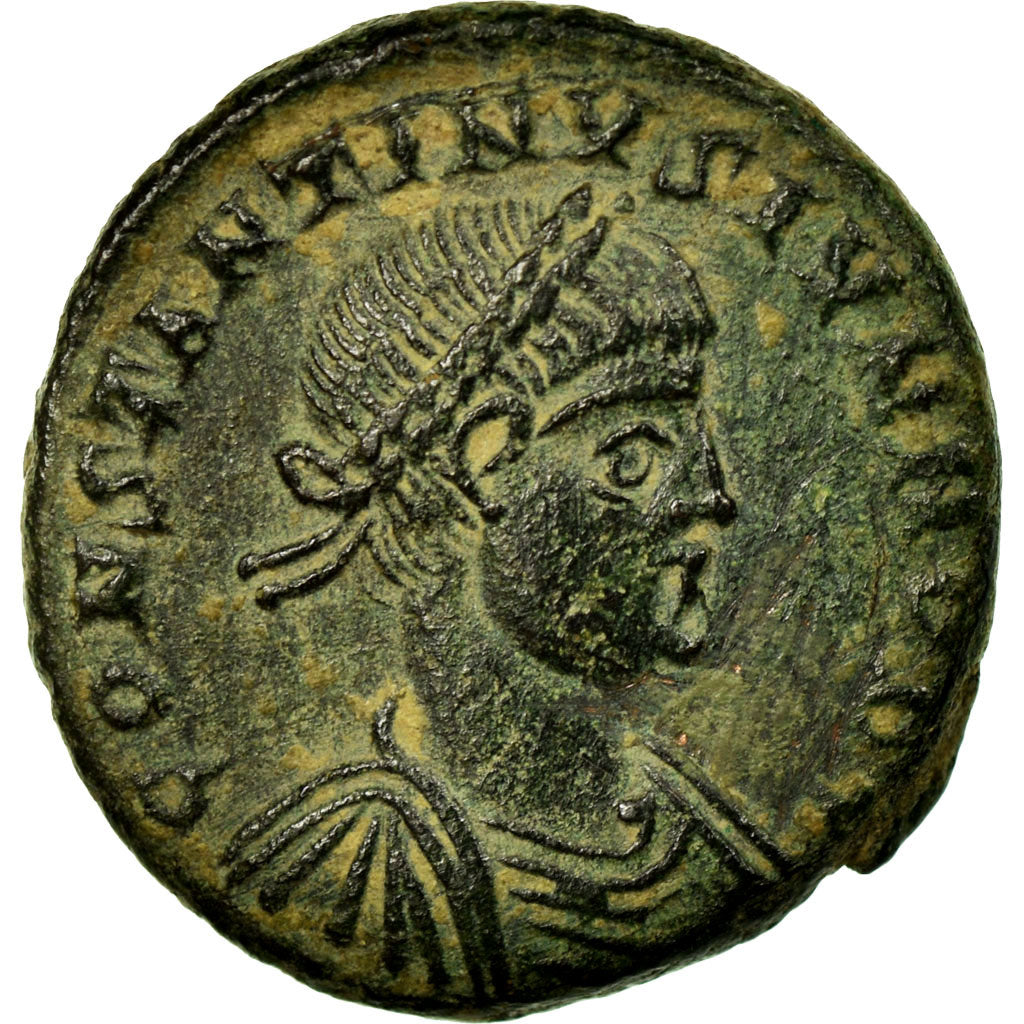 Constantine II, Nummus, Cyzicus, Copper, AU(50-53), Cohen:122