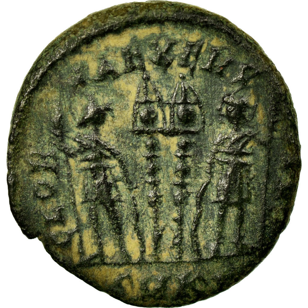 Constantine II, Nummus, Cyzicus, Copper, AU(50-53), Cohen:122