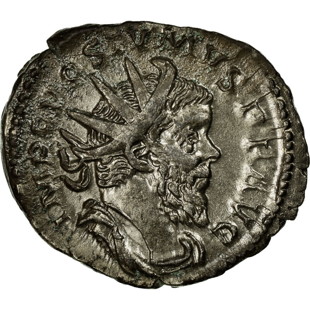 Postumus, Antoninianus, 260-269, Trier or Cologne, Billon, EF(40-45), Cohen:419