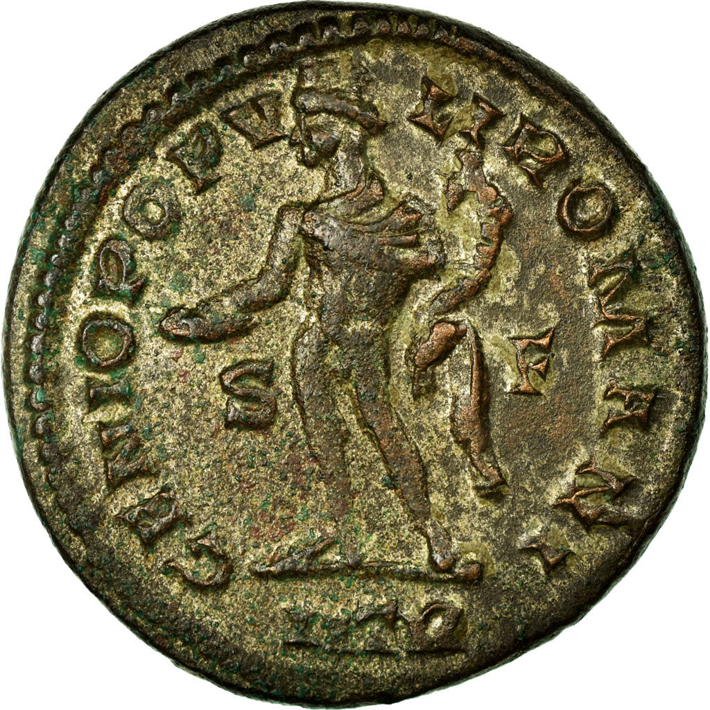 Diocletian, Follis, Trier, Rame, BB+, Cohen:87