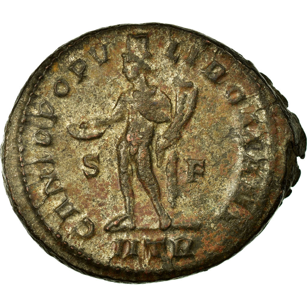 Maximianus, Follis, Trier, Copper, AU(50-53), Cohen:189 var