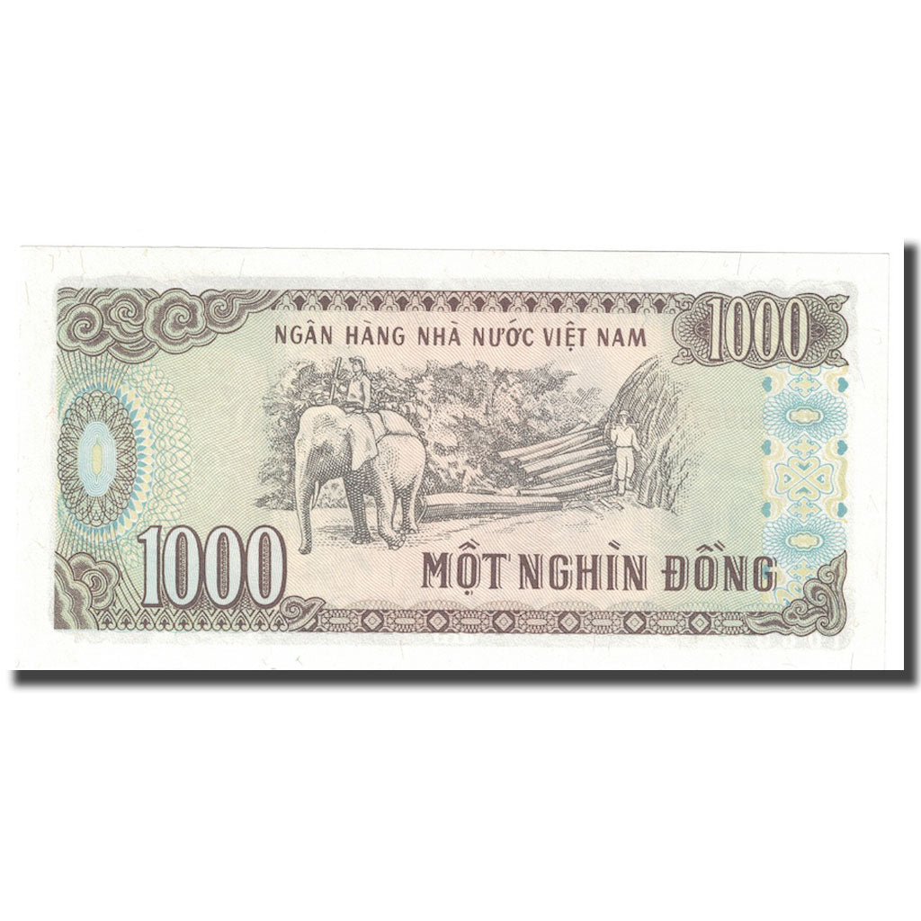 Banknote, Vietnam, 1000 D<ox>ng, 1988, KM:102a, UNC(65-70)