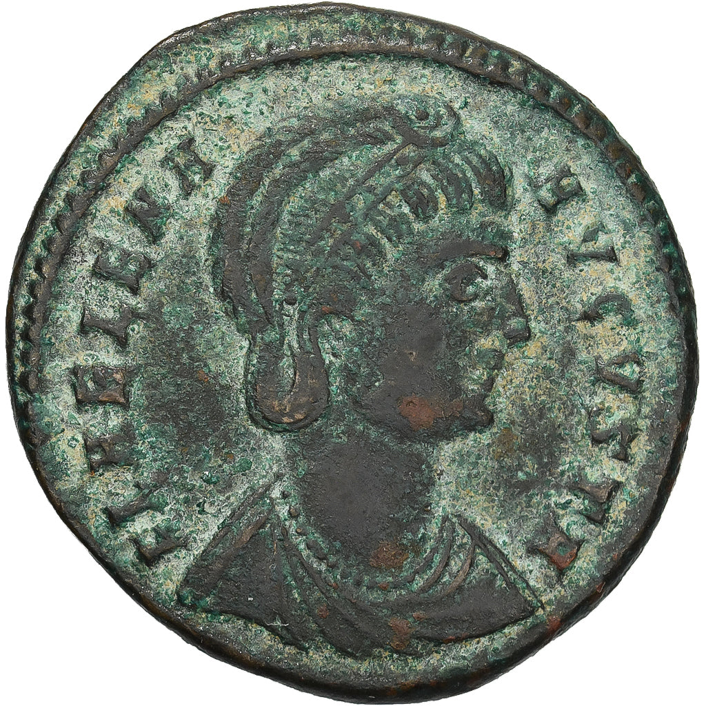 Helena, Follis, 324-325, Kyzikos, Bronzo, BB+, RIC:28