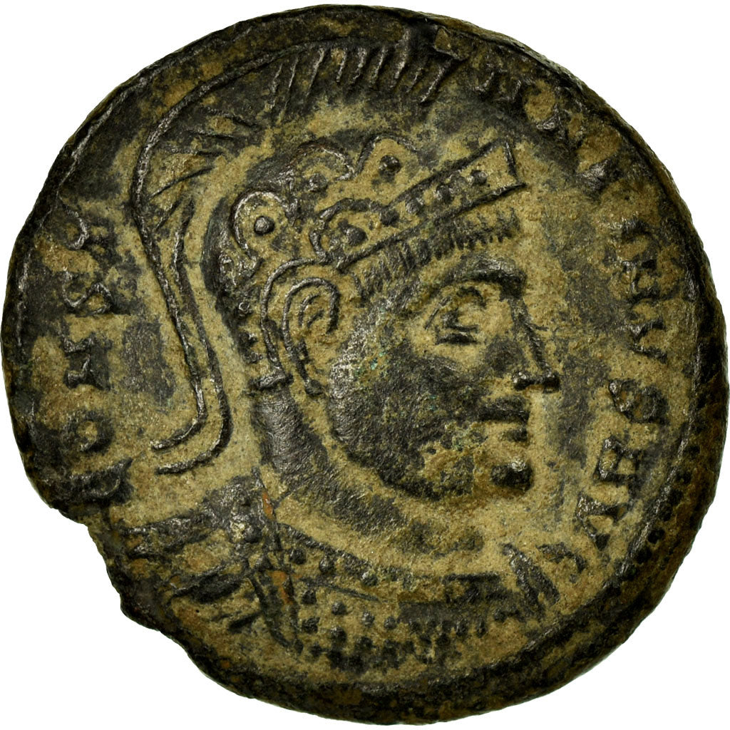 Constantine I, Nummus, Siscia, Copper, AU(50-53), Cohen:690