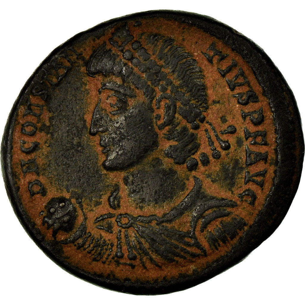 Constantius II, Maiorina, Nicomedia, Copper, AU(55-58), Cohen:39