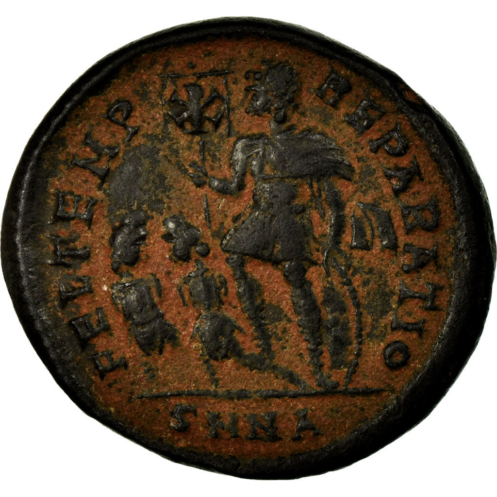 Constantius II, Maiorina, Nicomedia, Copper, AU(55-58), Cohen:39