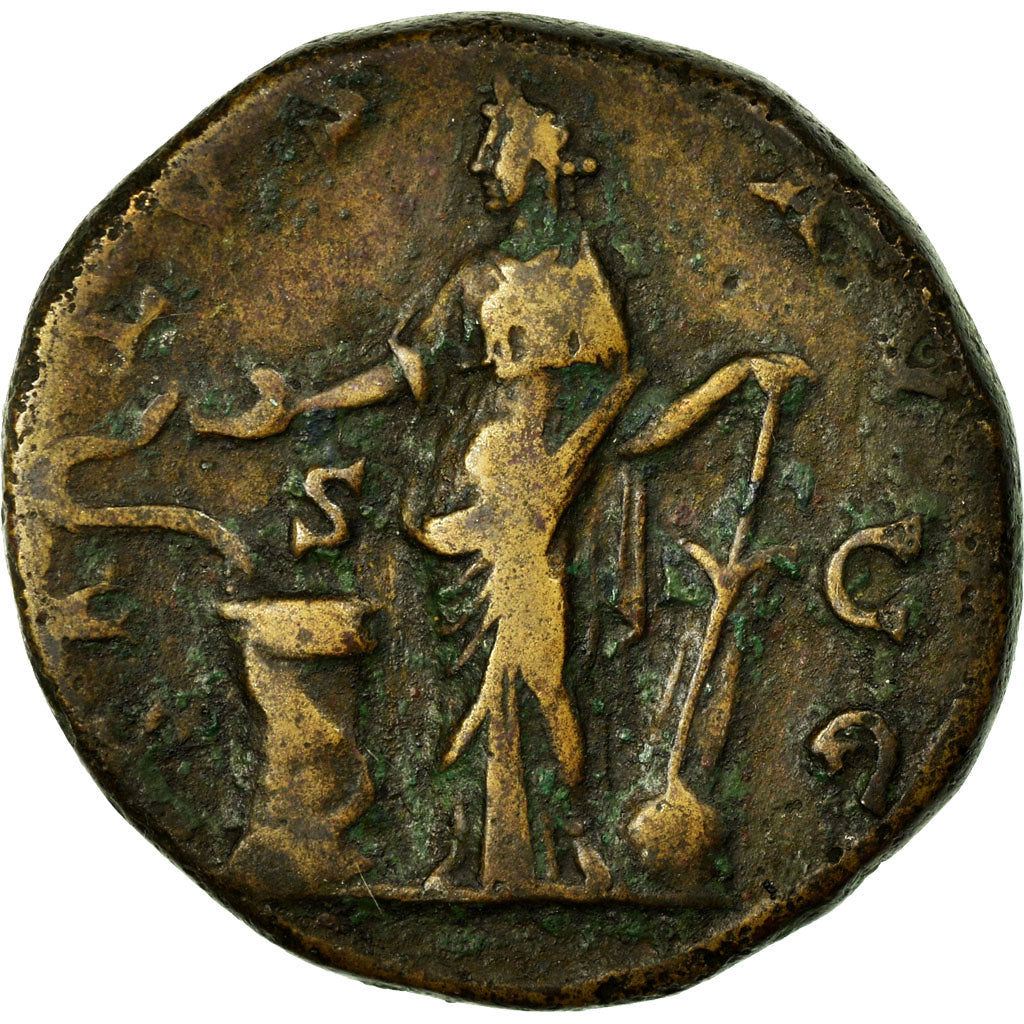 Antoninus Pius, Sestertius, Rome, Copper, VF(30-35), Cohen:707