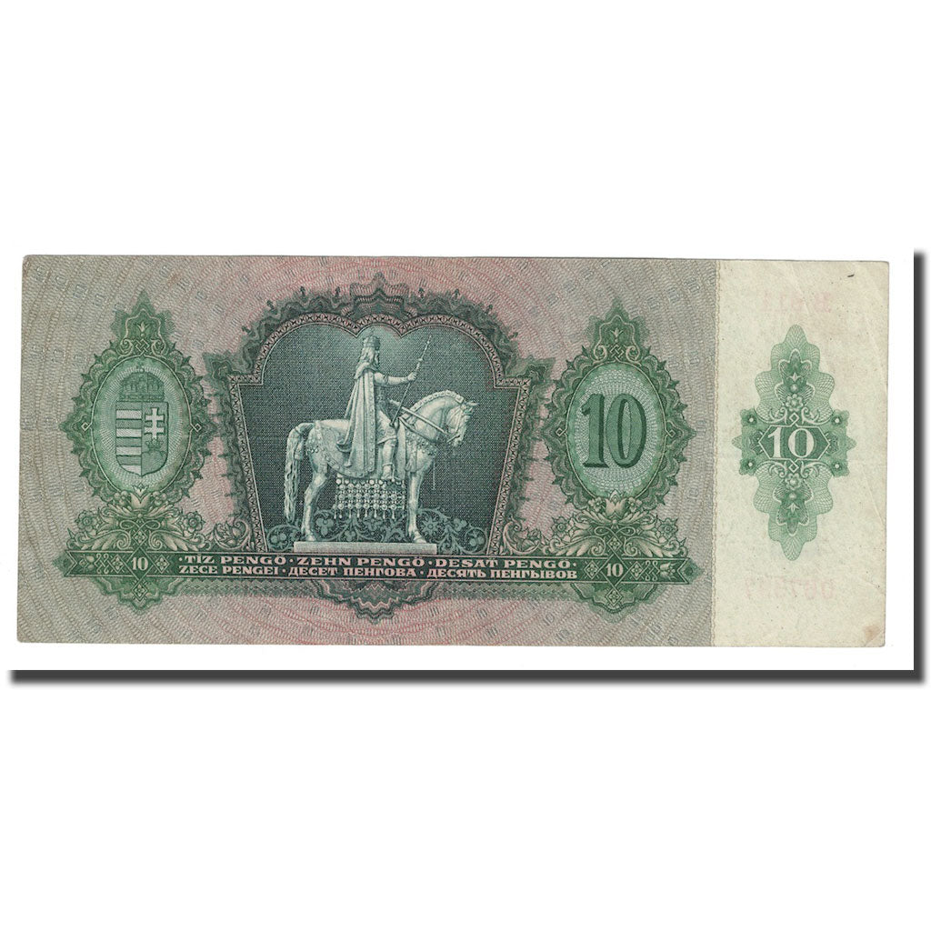 Banknote, Hungary, 10 Pengö, 1936, 1936-12-22, KM:100, AU(50-53)