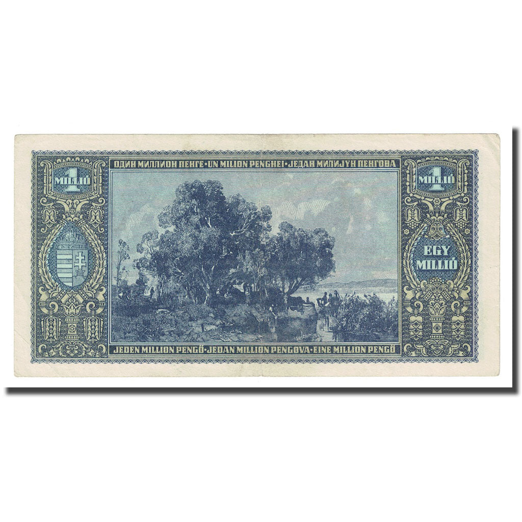 Banknote, Hungary, 1,000,000 Pengö, 1945, 1945-11-16, KM:122, EF(40-45)