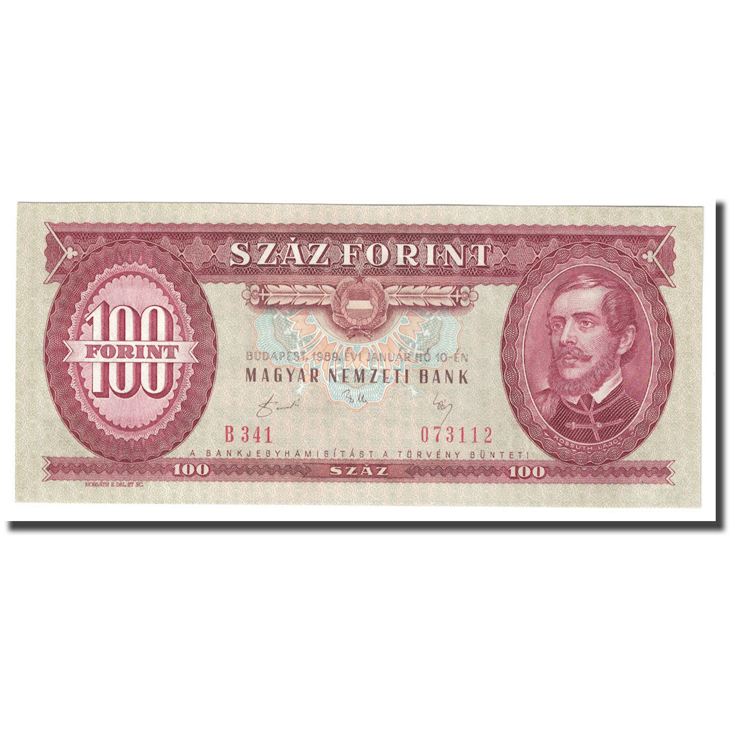 Banknote, Hungary, 100 Forint, 1989, KM:171h, UNC(64)