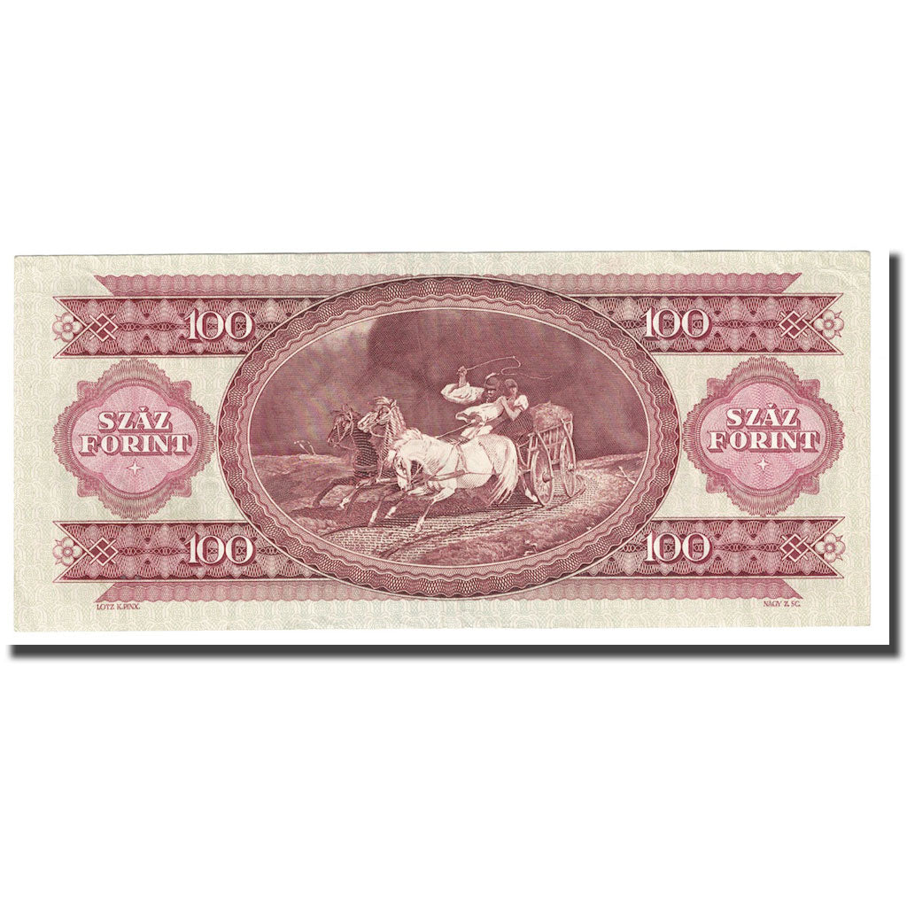 Banknot, Węgry, 100 Forint, 1989, KM:171h, UNC(63)