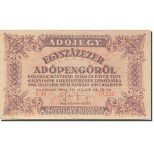 Billet, Hongrie, 100,000 (Egyszázezer) Adópengö, 1946, 1946-05-28, KM:144a
