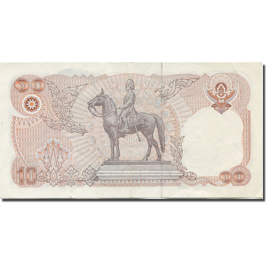 Geldschein, Thailand, 10 Baht, 1980, KM:87, VZ