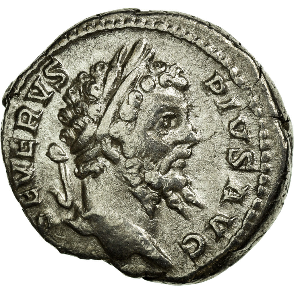 Septimius Severus, Denarius, Argento, BB+, Cohen:791