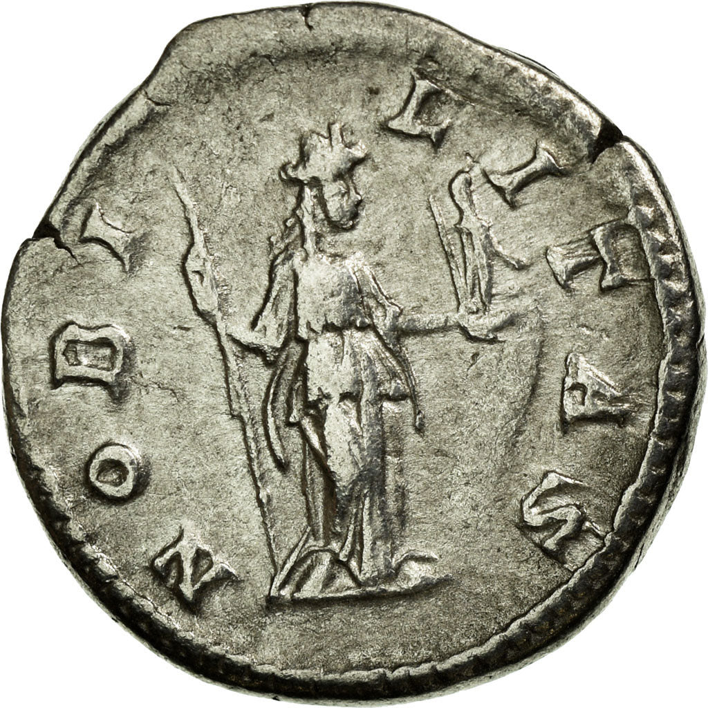 Geta, Denarius, Silber, SS+, Cohen:90