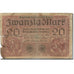 Banconote, Germania, 20 Mark, 1918, 1918-02-20, KM:57, B