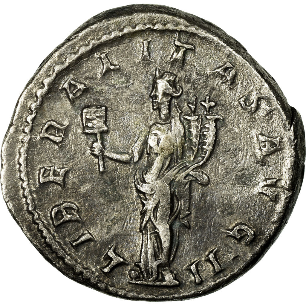 Gordian III, Antoninianus, Billon, AU(55-58), Cohen:132