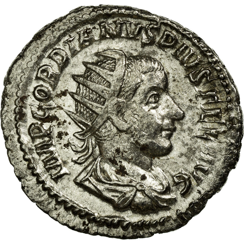 Gordian III, Antoninianus, Billon, AU(50-53), Cohen:121