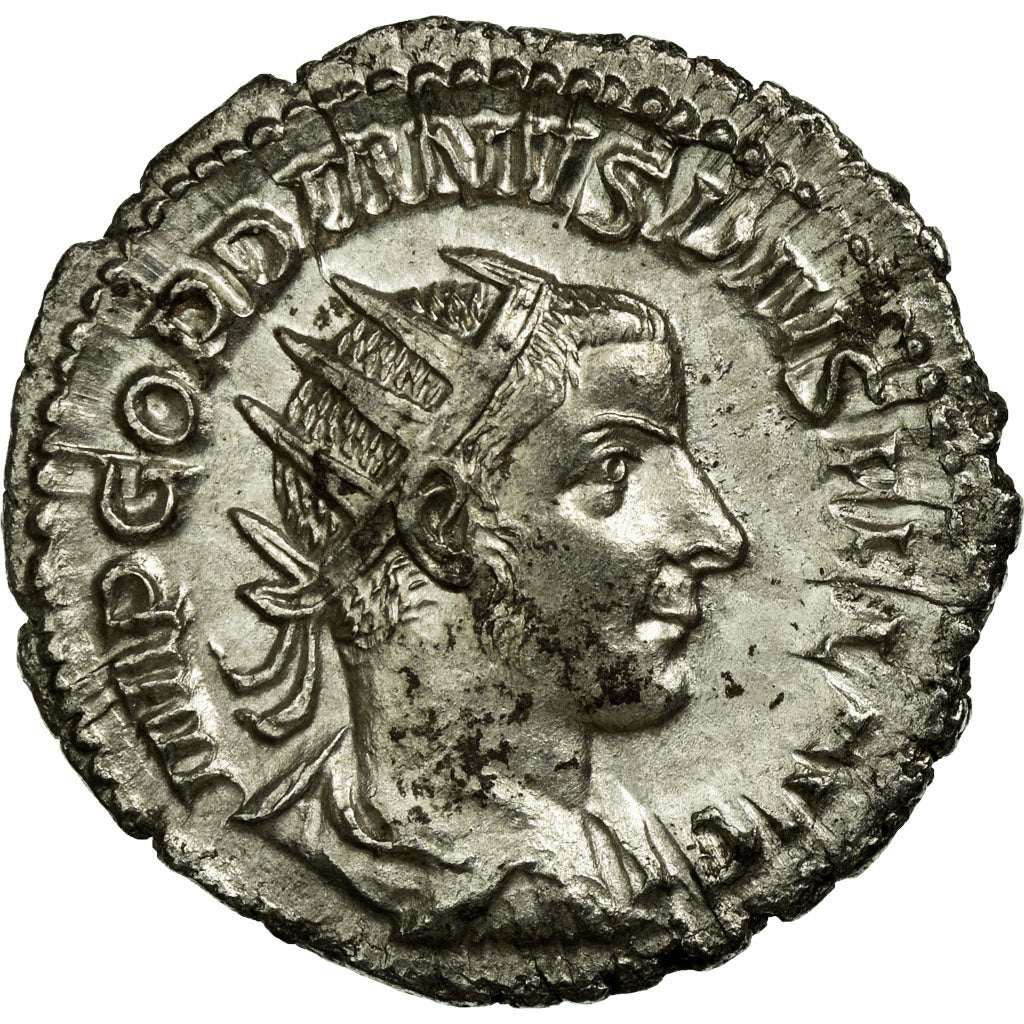 Gordian III, Antoninianus, Billon, AU(50-53), Cohen:261