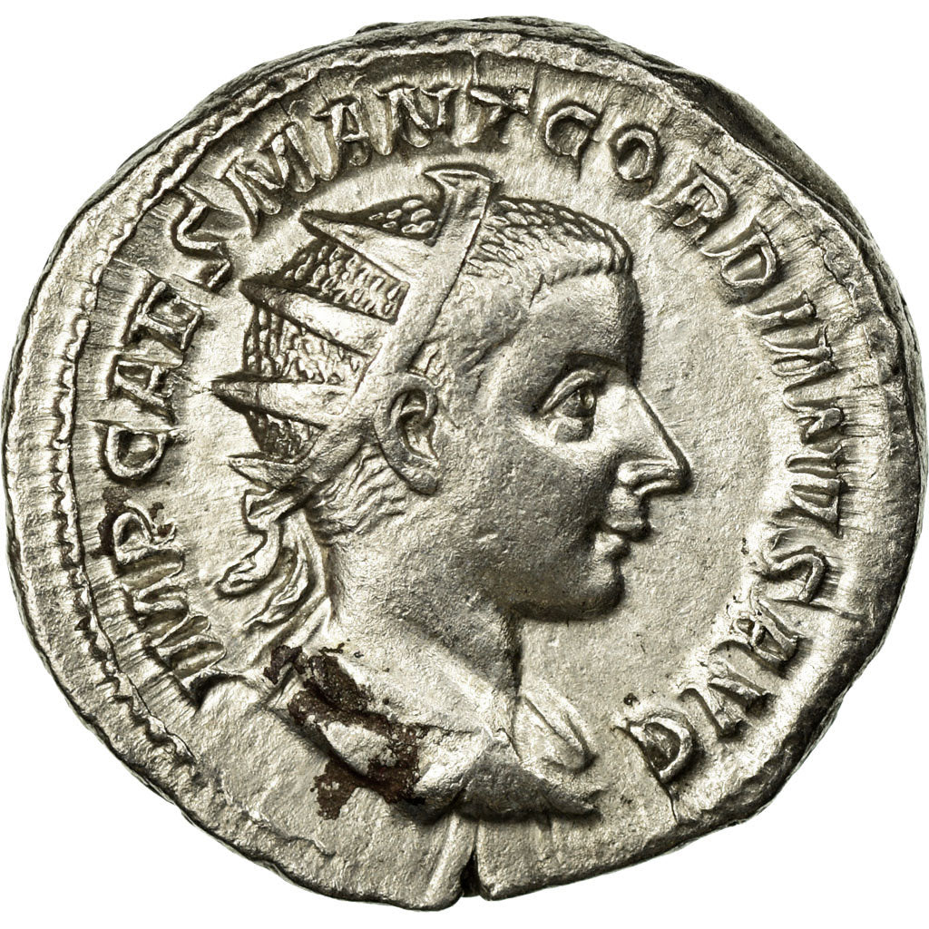 Gordian III, Antoninianus, Billon, AU(55-58), Cohen:381