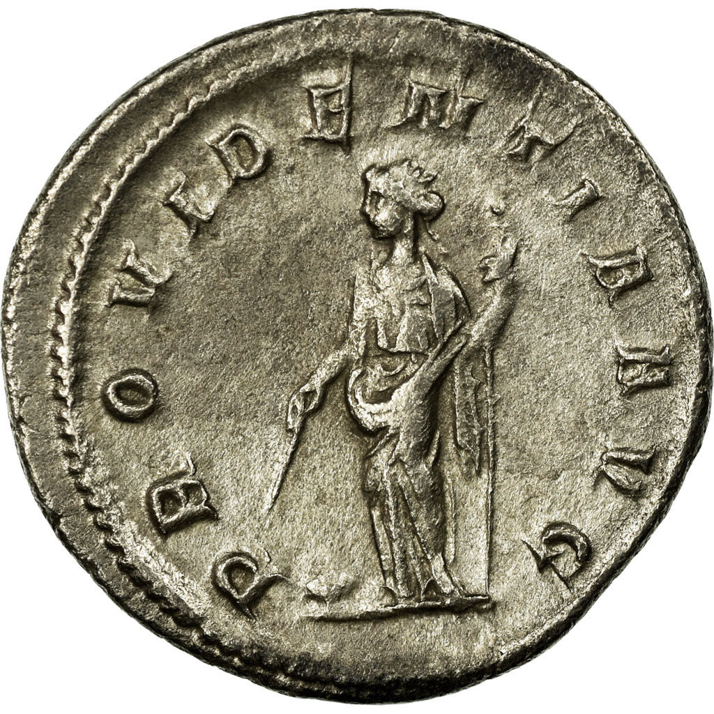 Gordian III, Antoninianus, Billon, AU(55-58), Cohen:299