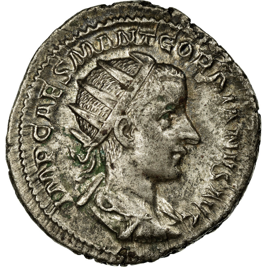 Gordian III, Antoninianus, Billon, AU(50-53), Cohen:17