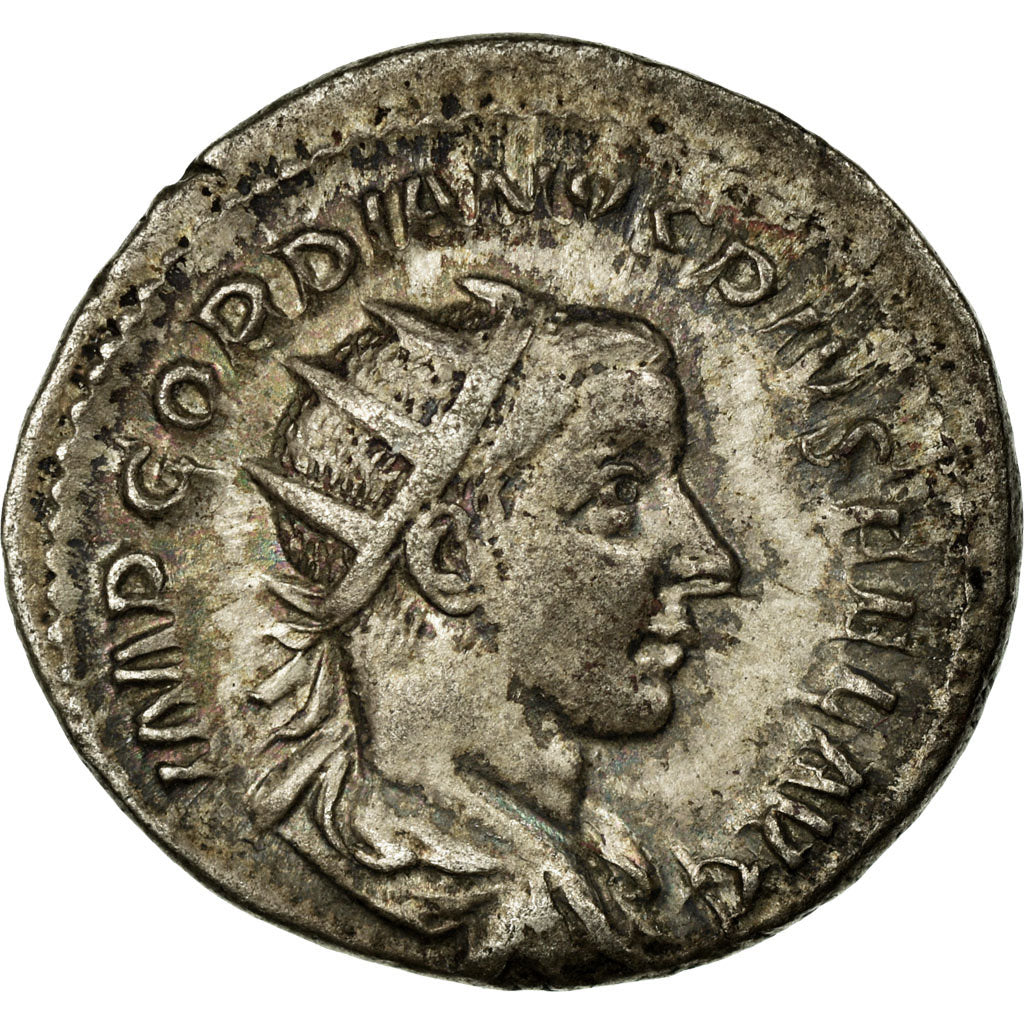Gordian III, Antoninianus, Billon, AU(50-53), Cohen:109