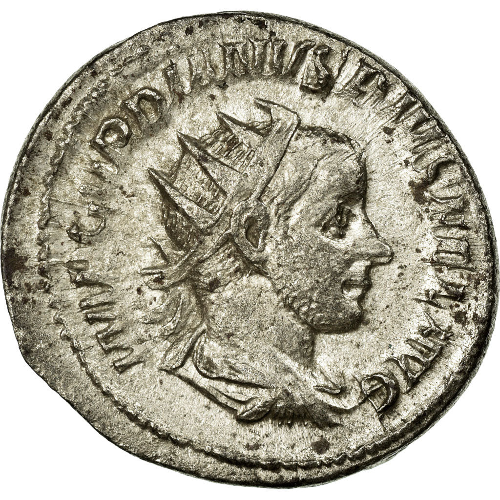 Gordian III, Antoninianus, Billon, AU(50-53), Cohen:336