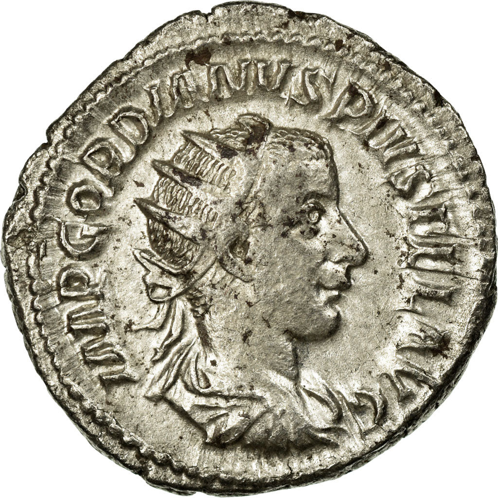 Gordian III, Antoninianus, Billon, AU(50-53), Cohen:314