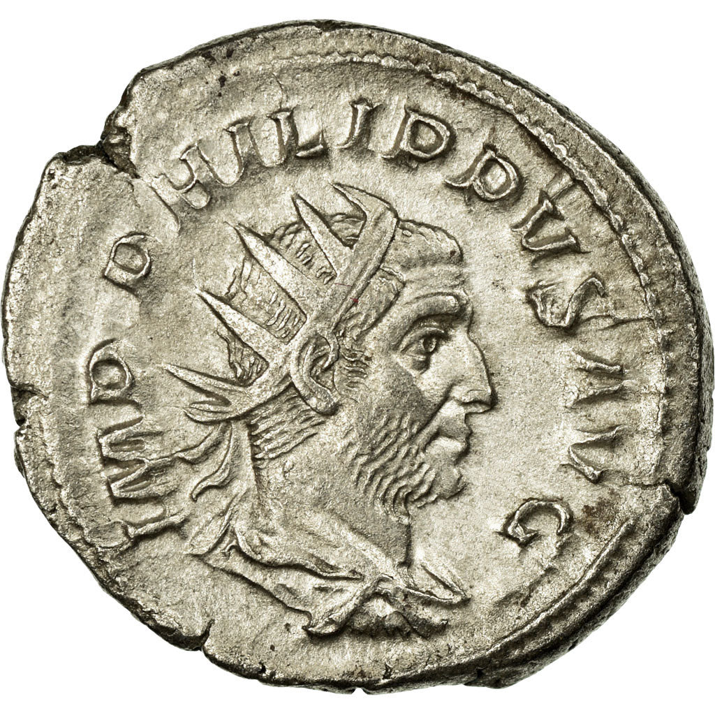 Philip I, Antoninianus, Billon, AU(50-53), Cohen:49