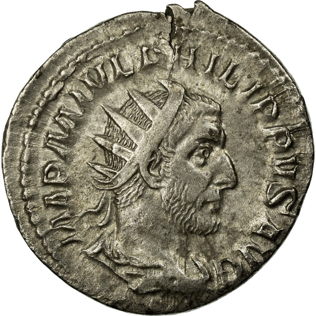 Philip I, Antoninianus, Billon, AU(50-53), Cohen:215