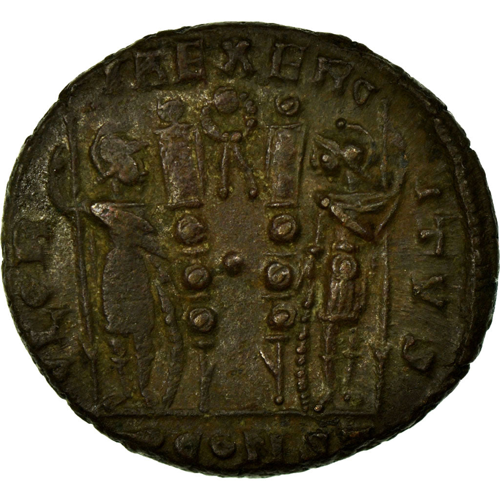 Constantine I, Nummus, Arles, Copper, AU(55-58), Cohen:256
