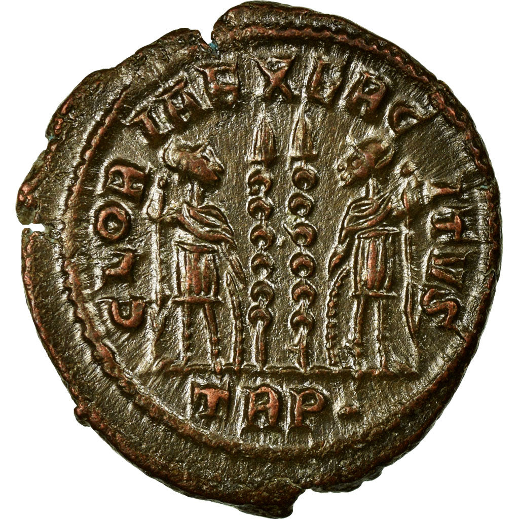 Constantine I, Nummus, Trier, Copper, AU(55-58), Cohen:255