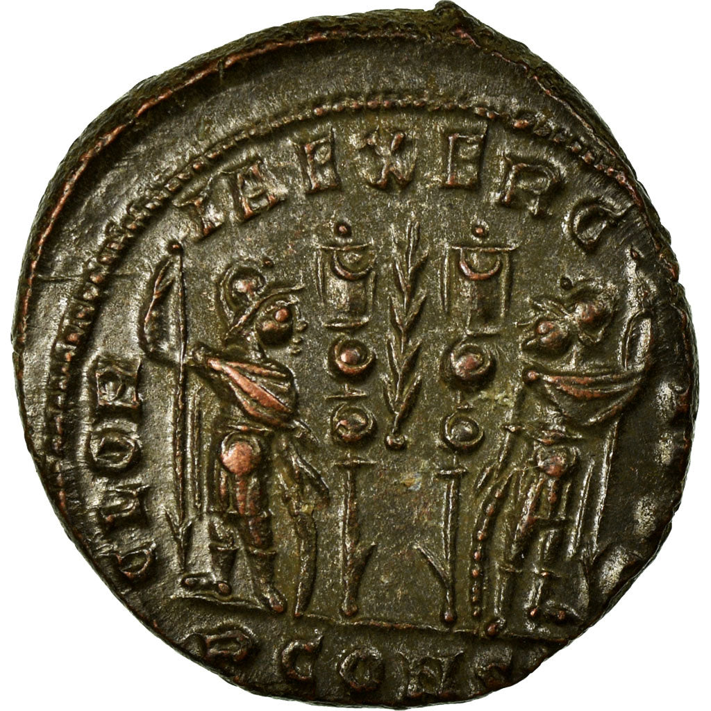 Constantine I, Nummus, Arles, Cobre, EBC, Cohen:256