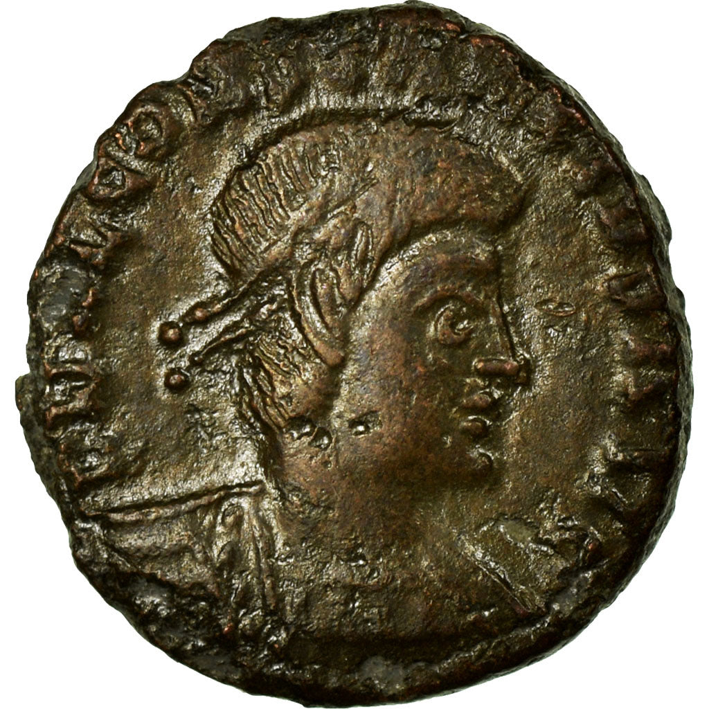 Constantine II, Nummus, Trier, Copper, AU(50-53), Cohen:114