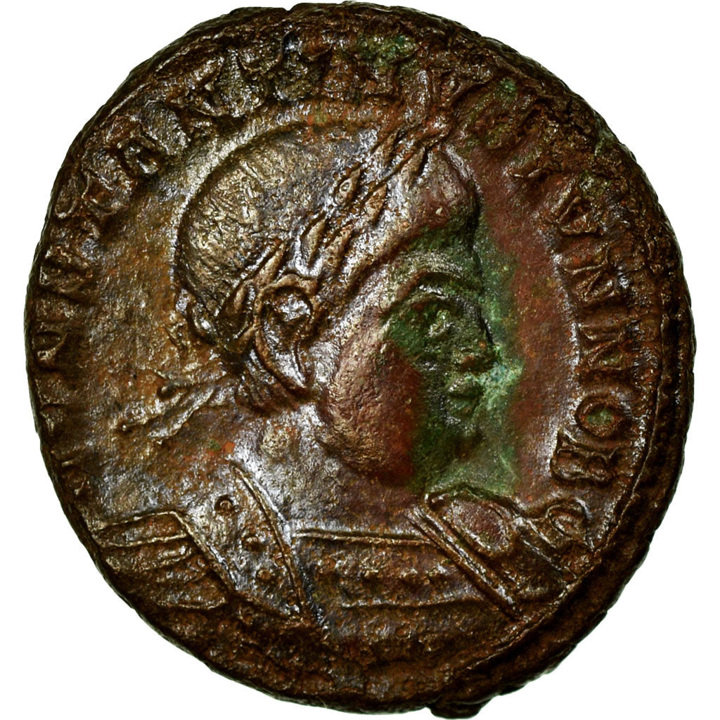 Constantine II, Nummus, Trier, Copper, AU(50-53), Cohen:122