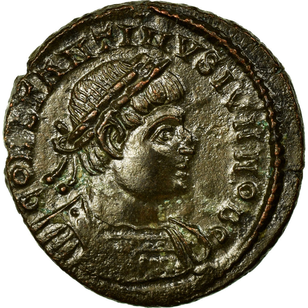 Constantine II, Nummus, Lugdunum, Copper, AU(50-53), Cohen:122
