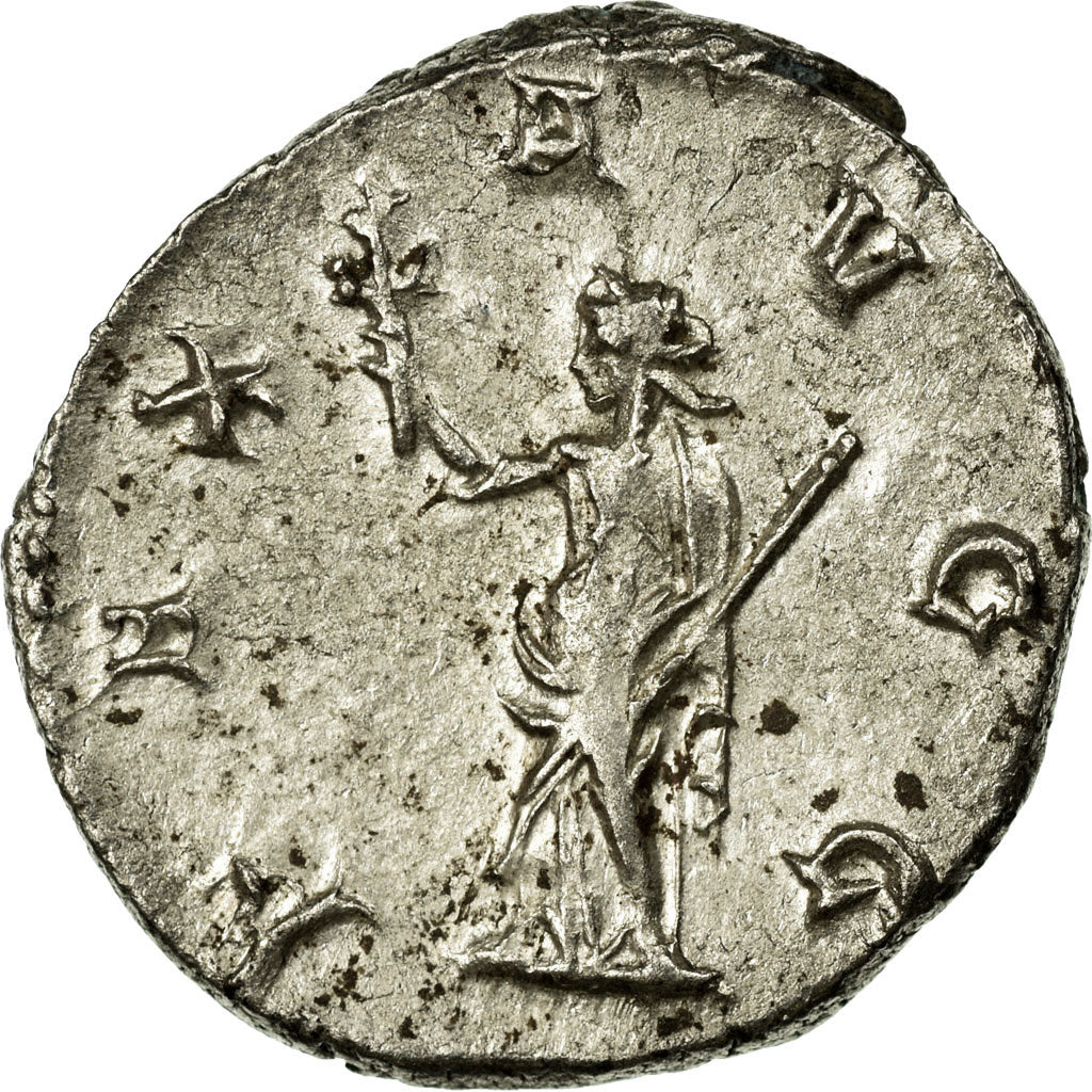 Volusian, Antoninianus, 251-253, Rome, Silver, AU(50-53), RIC:179