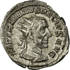 Trajan Decius, Antoninianus, 249, Rome, Silver, AU(50-53), RIC:6