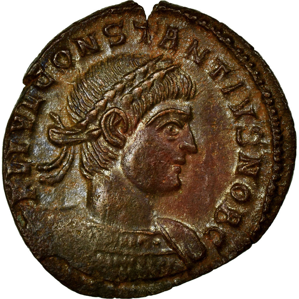 Constantius II, Nummus, Trier, Copper, AU(55-58), Cohen:104