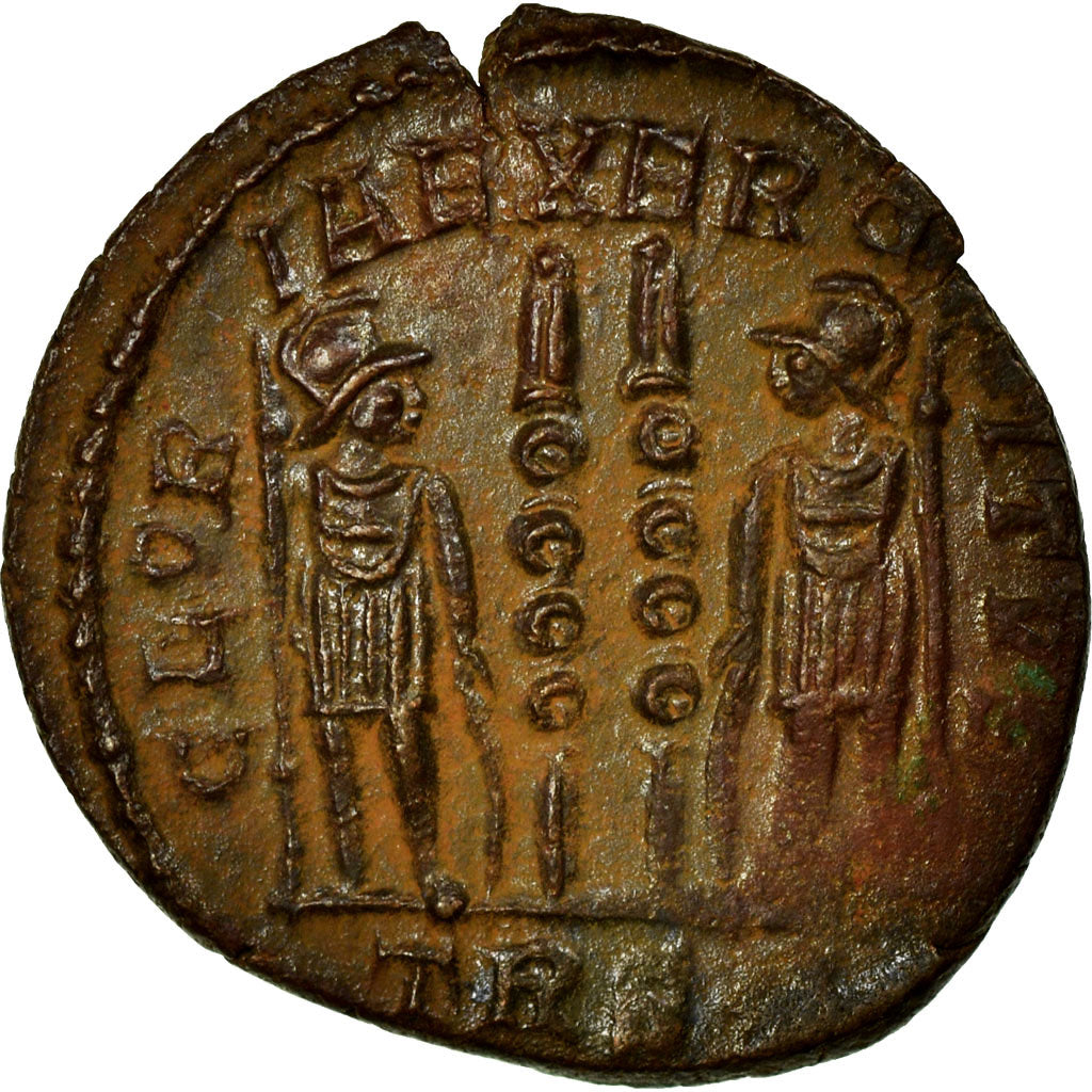 Constantius II, Nummus, Trier, Copper, AU(55-58), Cohen:104