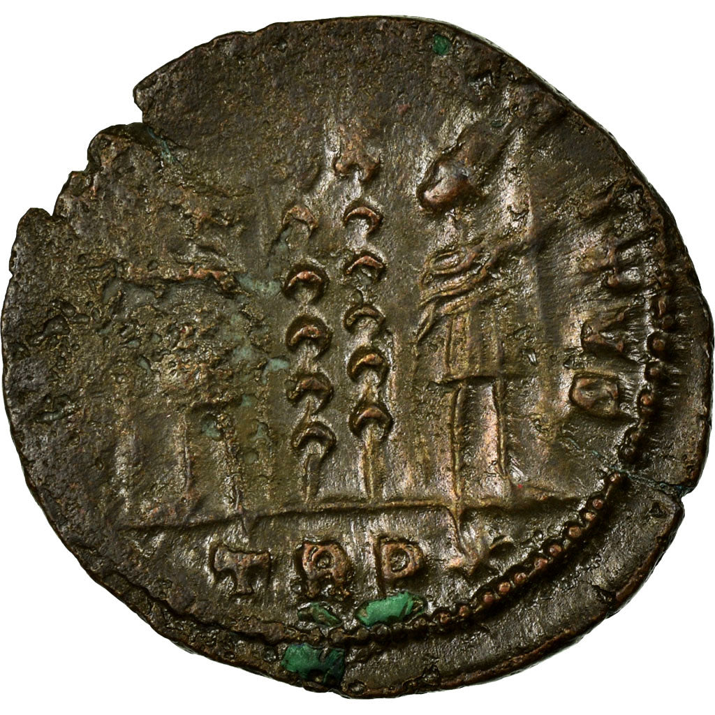Constantius II, Nummus, Trier, Copper, AU(50-53), Cohen:104