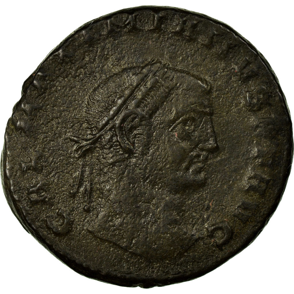 Galerius, Follis, Thessalonica, Copper, EF(40-45), Cohen:230