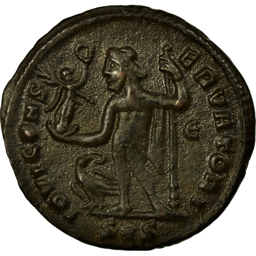 Constantine I, Nummus, Siscia, Cobre, EF(40-45)