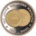 Suíça, Medal, 150 Ans de la Monnaie Suisse, St Moritz, 2000, MS(64)