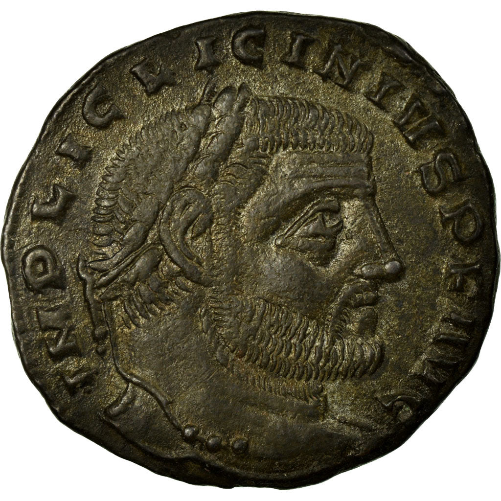Licinius I, Nummus, Thessalonica, Copper, AU(55-58), Cohen:126