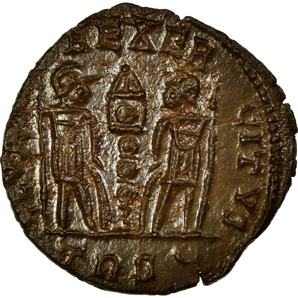 Constantius II, Nummus, Trier, Copper, AU(55-58), Cohen:99